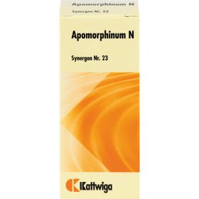 SYNERGON KOMPLEX 23 Apomorphinum N Tropfen 50 ml – PZN 3574724 из немецкой аптеки