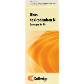 SYNERGON KOMPLEX 98 Rhus toxicodendron N Tropfen 20 ml – PZN 3575126 из немецкой аптеки