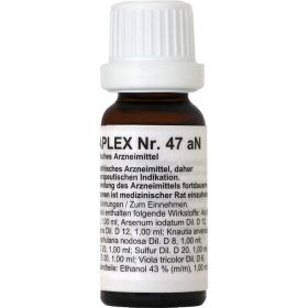 REGENAPLEX Nr.47 aN Tropfen 15 ml – PZN 4116254 из немецкой аптеки