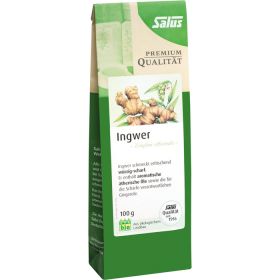 INGWER GEWRZTEE Zingiber officinale Bio Salus 100 g – PZN 5488325 из немецкой аптеки