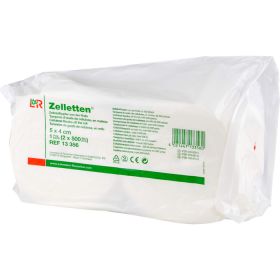 ZELLETTEN Tupfer 4x5 cm unsteril Rolle 2X500 St – PZN 5490776 из немецкой аптеки