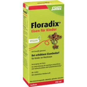 FLORADIX Eisen fr Kinder Tonikum 250 ml – PZN 5517423 из немецкой аптеки