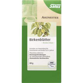 BIRKENBLTTER Tee Bio Betulae folium Salus 80 g – PZN 6107785 из немецкой аптеки