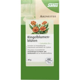 RINGELBLUMENBLTEN Arzneitee Calen.flos Bio Salus 40 g – PZN 6107791 из немецкой аптеки