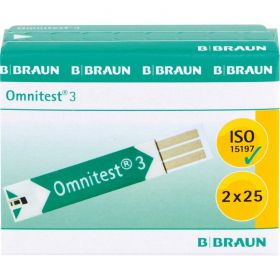 OMNITEST 3 Blutzucker Sensoren Teststreifen 2X25 St – PZN 6117909 из немецкой аптеки