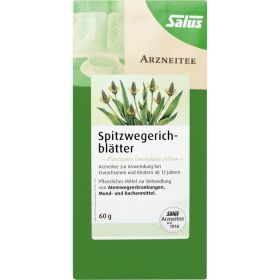SPITZWEGERICHBLTTER Arzneitee Bio Salus 60 g – PZN 6145171 из немецкой аптеки