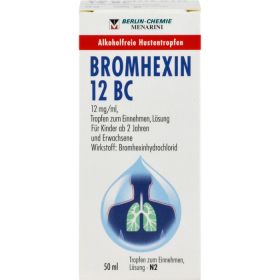 BROMHEXIN 12 BC Tropfen zum Einnehmen 50 ml – PZN 6890555 из немецкой аптеки