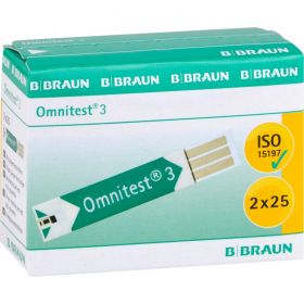 OMNITEST 3 Blutzucker Sensoren Teststreifen 2X25 St – PZN 6941867 из немецкой аптеки
