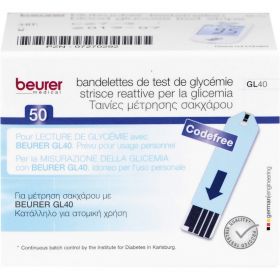 BEURER GL40 Blutzuckerteststreifen 50 St – PZN 7270292 из немецкой аптеки
