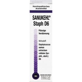 SANUKEHL Staph D 6 Tropfen 10 ml – PZN 7403008 из немецкой аптеки