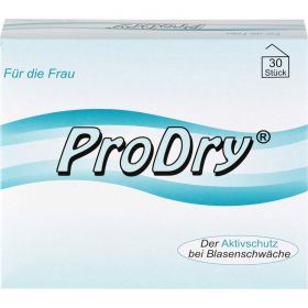 PRODRY Aktivschutz Inkontinenz Vaginaltampon 30 St – PZN 7620651 из немецкой аптеки