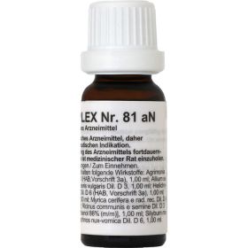 REGENAPLEX Nr.81 aN Tropfen 15 ml – PZN 7639449 из немецкой аптеки
