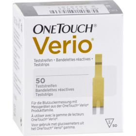 ONE TOUCH Verio Teststreifen 2X25 St – PZN 8629393 из немецкой аптеки