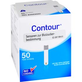 CONTOUR Sensoren Teststreifen 50 St – PZN 8880727 из немецкой аптеки
