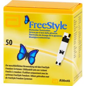 PRECISION Freestyle Teststreifen o.Codier. 50 St – PZN 9489161 из немецкой аптеки