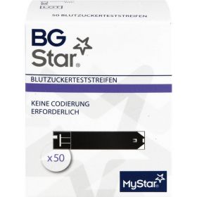 BGSTAR Teststreifen 50 St – PZN 9631357 из немецкой аптеки