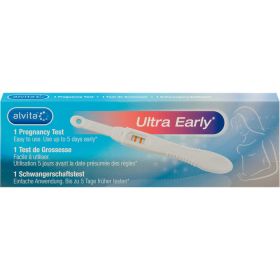 ALVITA Schwangerschaftstest Ultra-Frh 1 St – PZN 11181080 из немецкой аптеки
