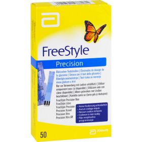 FREESTYLE Precision Blutzucker Teststr.o.Codierung 50 St – PZN 11240032 из немецкой аптеки