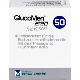 GLUCOMEN areo Sensor Teststreifen 50 St – PZN 11320251 из немецкой аптеки