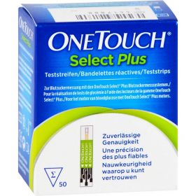 ONE TOUCH Select Plus Blutzucker Teststreifen 50 St – PZN 11538731 из немецкой аптеки