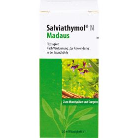 SALVIATHYMOL N Madaus Tropfen 20 ml – PZN 11548391 из немецкой аптеки