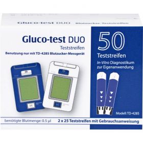 GLUCO TEST DUO Teststreifen 50 St – PZN 11563930 из немецкой аптеки