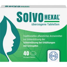 SOLVOHEXAL berzogene Tabletten 40 St – PZN 11606415 из немецкой аптеки