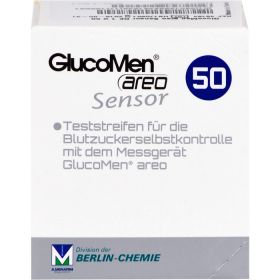 GLUCOMEN areo Sensor Teststreifen 50 St – PZN 12469647 из немецкой аптеки