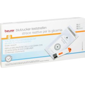 BEURER GL44/GL50 Blutzucker-Teststreifen Folie 50 St – PZN 12772630 из немецкой аптеки