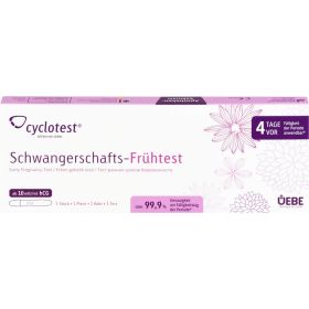 CYCLOTEST Schwangerschafts-Frhtest 10 mlU/ml Urin 1 St – PZN 13513014 из немецкой аптеки