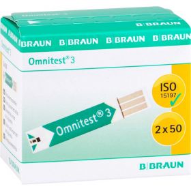 OMNITEST 3 Blutzucker Sensoren Teststreifen 2X50 St – PZN 13874686 из немецкой аптеки