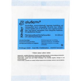 ALUDERM Kinder Flchenverb.Schrfwunden 1 St – PZN 118718 из немецкой аптеки