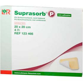 SUPRASORB P PU-Schaumv.nicht klebend 20x20 cm 4 St – PZN 678305 из немецкой аптеки