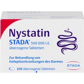 NYSTATIN STADA 500.000 I.E. berzogene Tab. 100 St – PZN 892375 из немецкой аптеки
