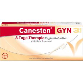 CANESTEN Gyn 3 Vaginaltabletten 3 St – PZN 1540313 из немецкой аптеки