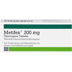METIFEX 200 mg berzogene Tabletten 20 St – PZN 1934839 из немецкой аптеки