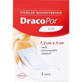DRACOPOR Wundverband 5x7,2 cm steril 5 St – PZN 2027032 из немецкой аптеки