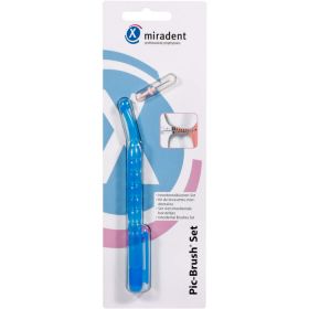 MIRADENT Interd.Pic-Brush Set 1Halt+1B.tran.blau 1 St – PZN 2171935 из немецкой аптеки