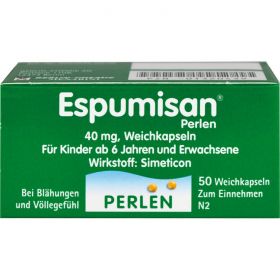 ESPUMISAN 40 mg Weichkapseln 50 St – PZN 2400301 из немецкой аптеки