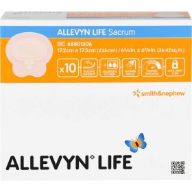 ALLEVYN Life Sacrum klein Silikonschaumverband 10 St – PZN 2495000 из немецкой аптеки