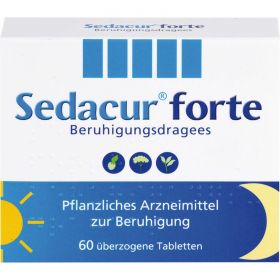 SEDACUR forte Beruhigungsdragees 60 St – PZN 2647390 из немецкой аптеки