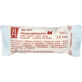 VERBANDPCKCHEN 8x10 cm M steril 1 St – PZN 3160810 из немецкой аптеки