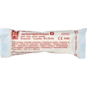VERBANDPCKCHEN 10x12 cm G steril 1 St – PZN 3160827 из немецкой аптеки