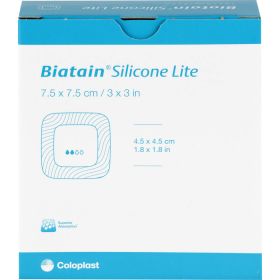BIATAIN Silicone Lite Schaumverband 7,5x7,5 cm 10 St – PZN 3880639 из немецкой аптеки