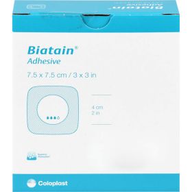 BIATAIN Schaumverband 7,5x7,5 cm selbst haftend 10 St – PZN 4636054 из немецкой аптеки