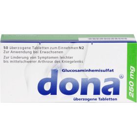DONA 250 mg berzogene Tabletten 50 St – PZN 4851114 из немецкой аптеки