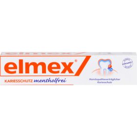 ELMEX mentholfrei Zahnpasta m.Faltschachtel 75 ml – PZN 4919378 из немецкой аптеки