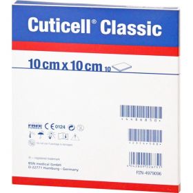 CUTICELL Classic Wundgaze 10x10 cm 100 St – PZN 4979104 из немецкой аптеки
