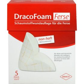 DRACOFOAM Schaumstoff Wundauflage Ferse 5 St – PZN 5484669 из немецкой аптеки
