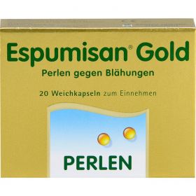 ESPUMISAN Gold Perlen gegen Blhungen 20 St – PZN 5703858 из немецкой аптеки